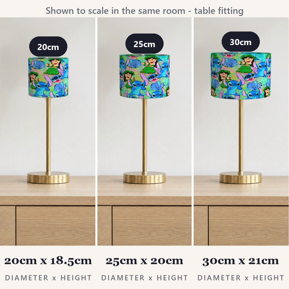 Colorful Animated Figure lampshade
