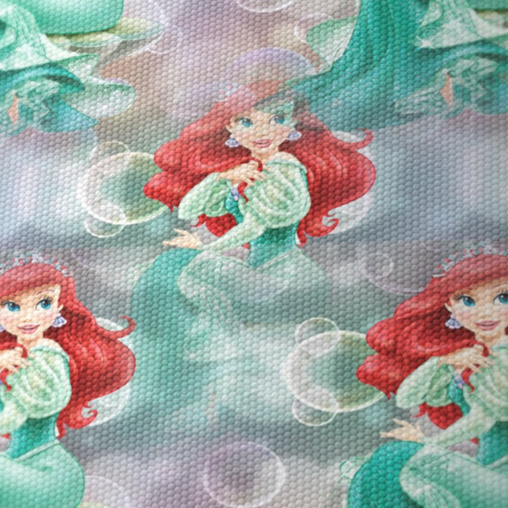 Little Mermaid Aqua Theme lampshade