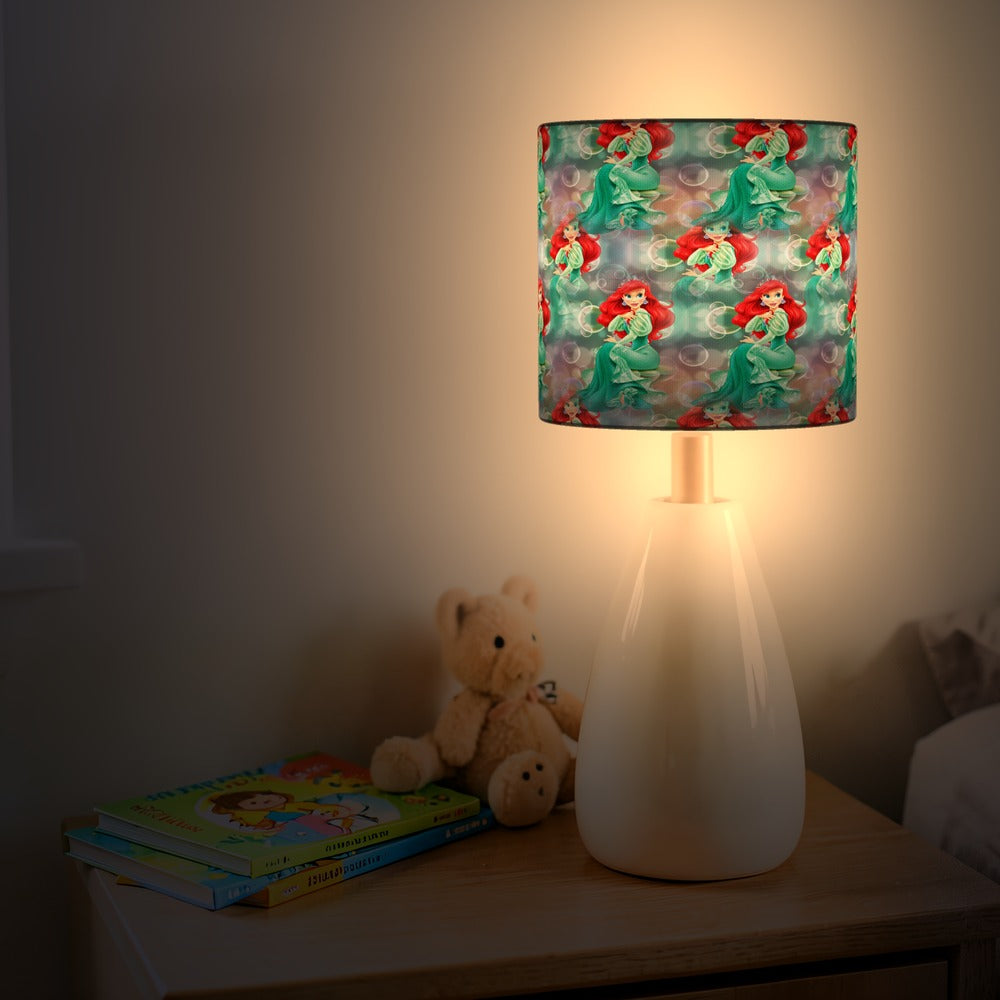 Little Mermaid Aqua Theme lampshade