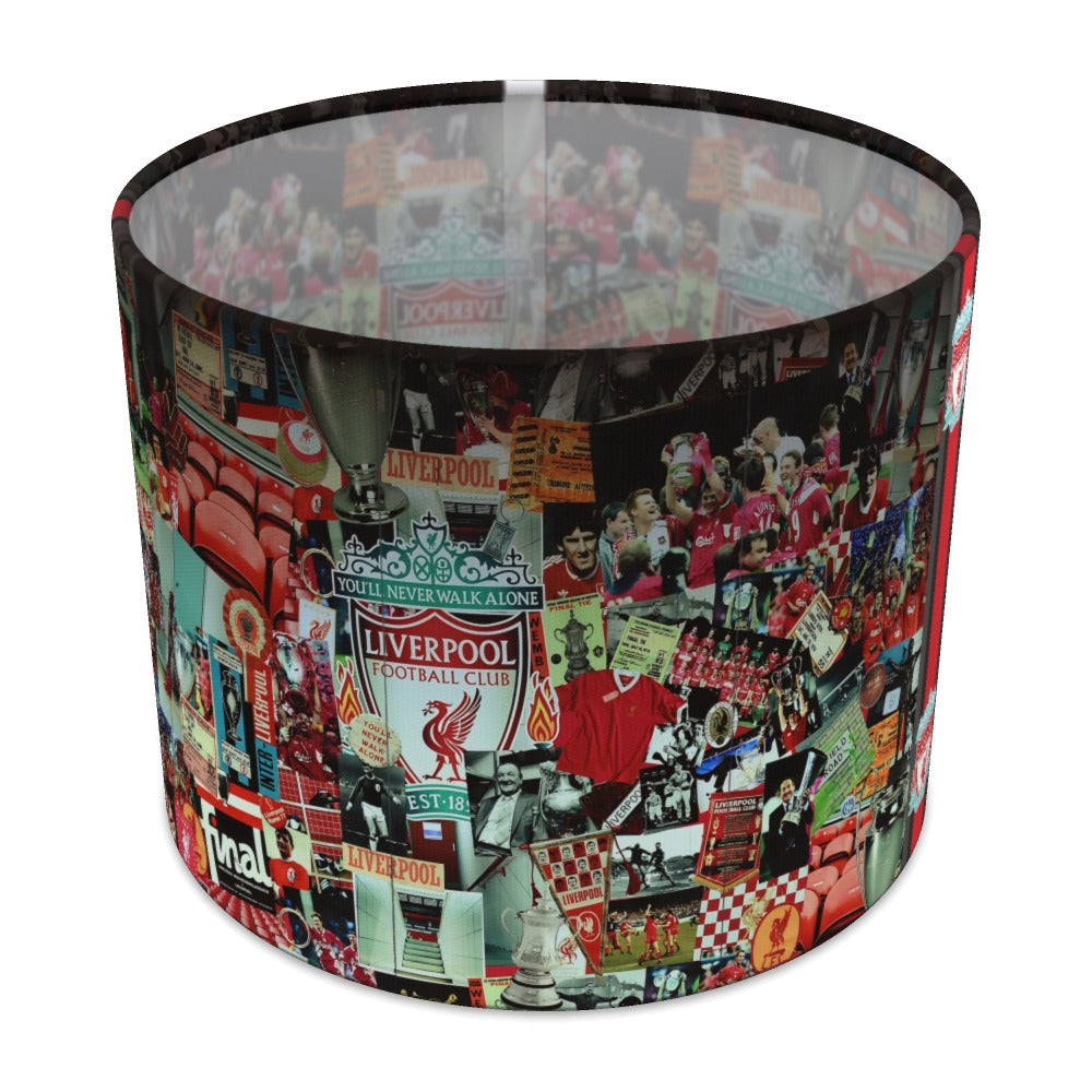 Liverpool FC Collage lampshade - 25cm Table