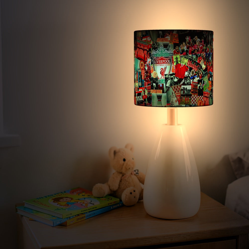 Liverpool FC Collage lampshade