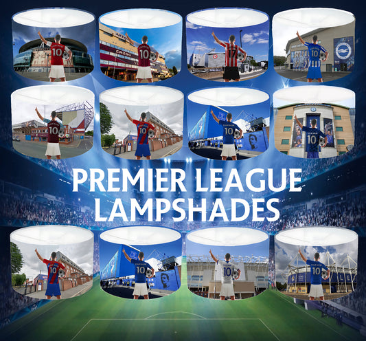 Personalised Football Lampshades