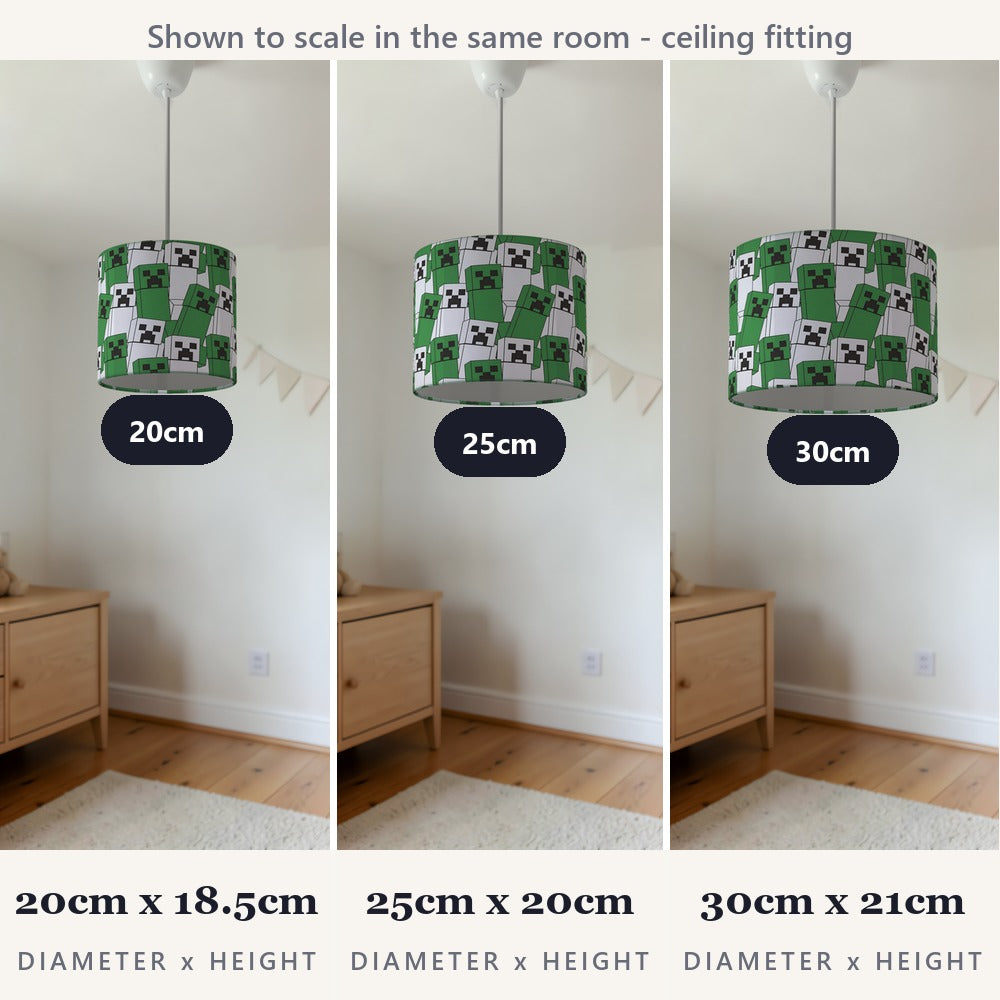 Pixels Mining Game lampshade