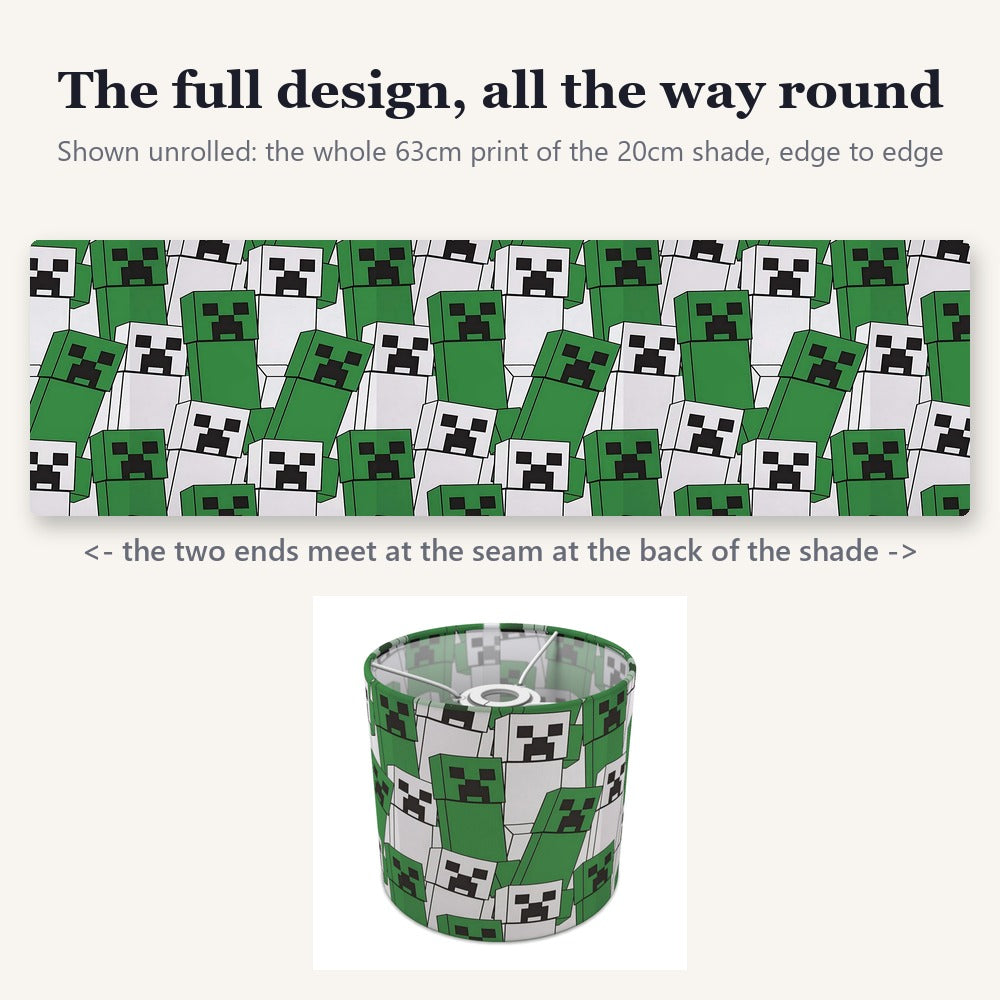 Pixels Mining Game lampshade