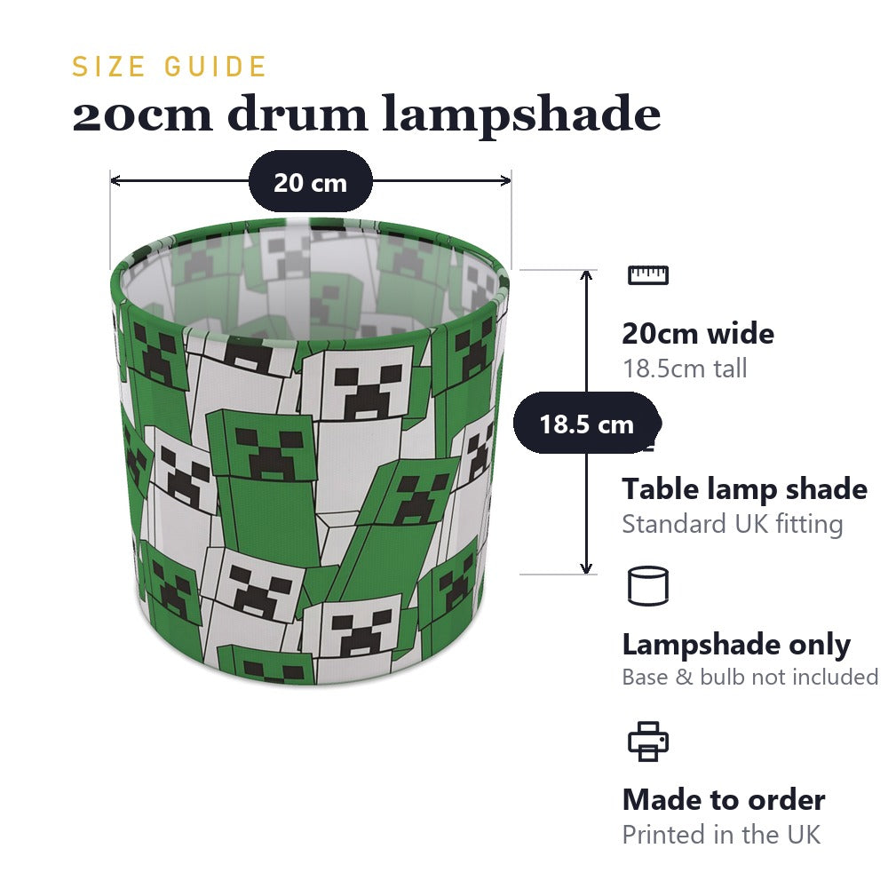 Pixels Mining Game lampshade