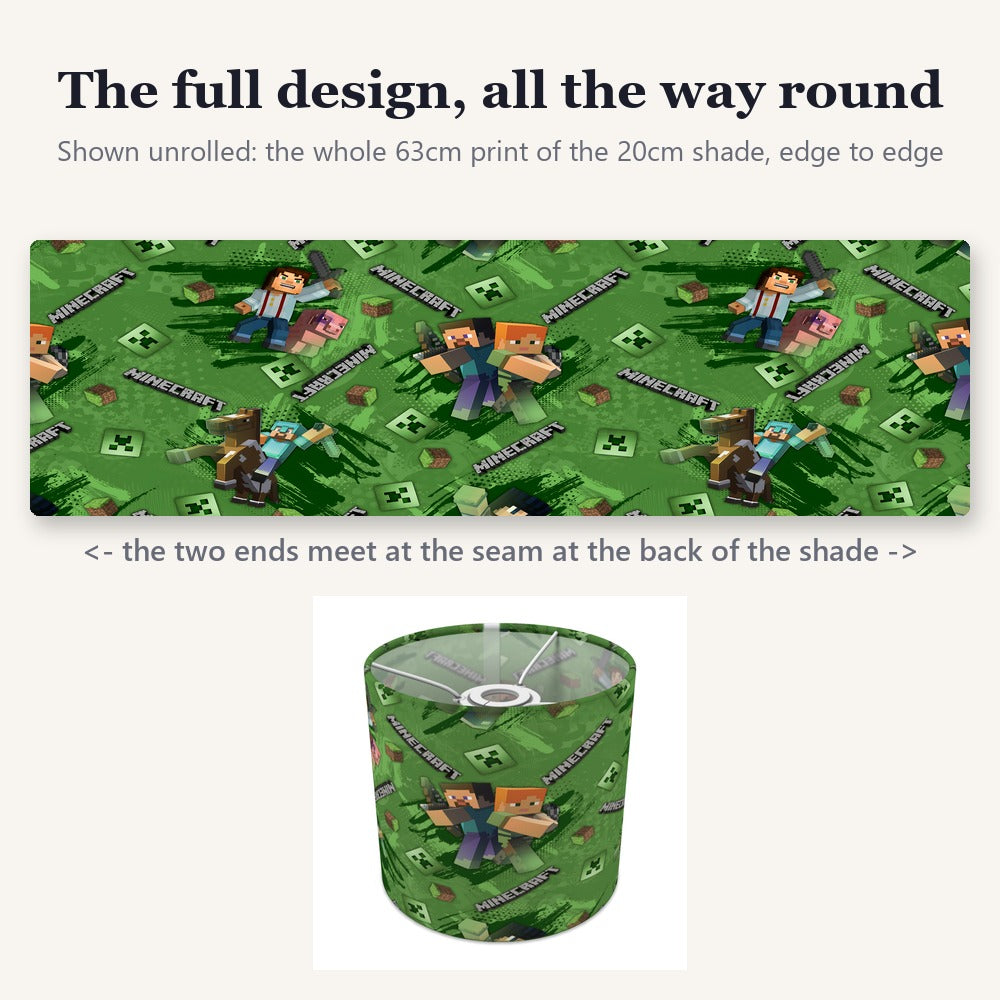 Pixels Mining Game lampshade