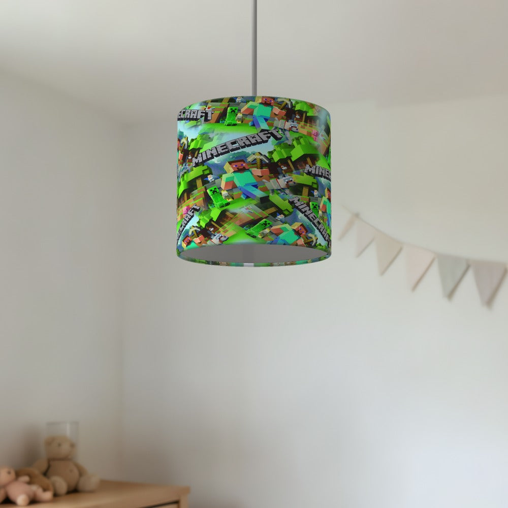 Pixels Mining Game lampshade