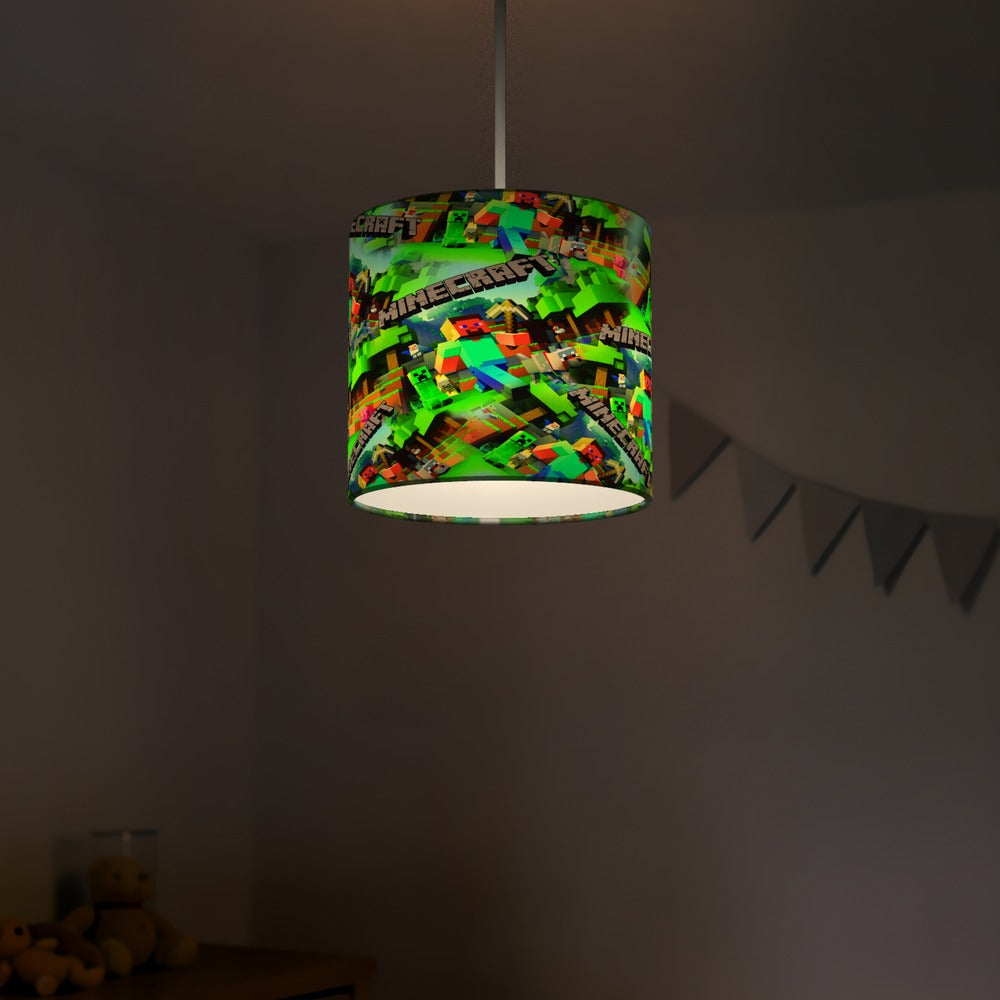 Pixels Mining Game lampshade