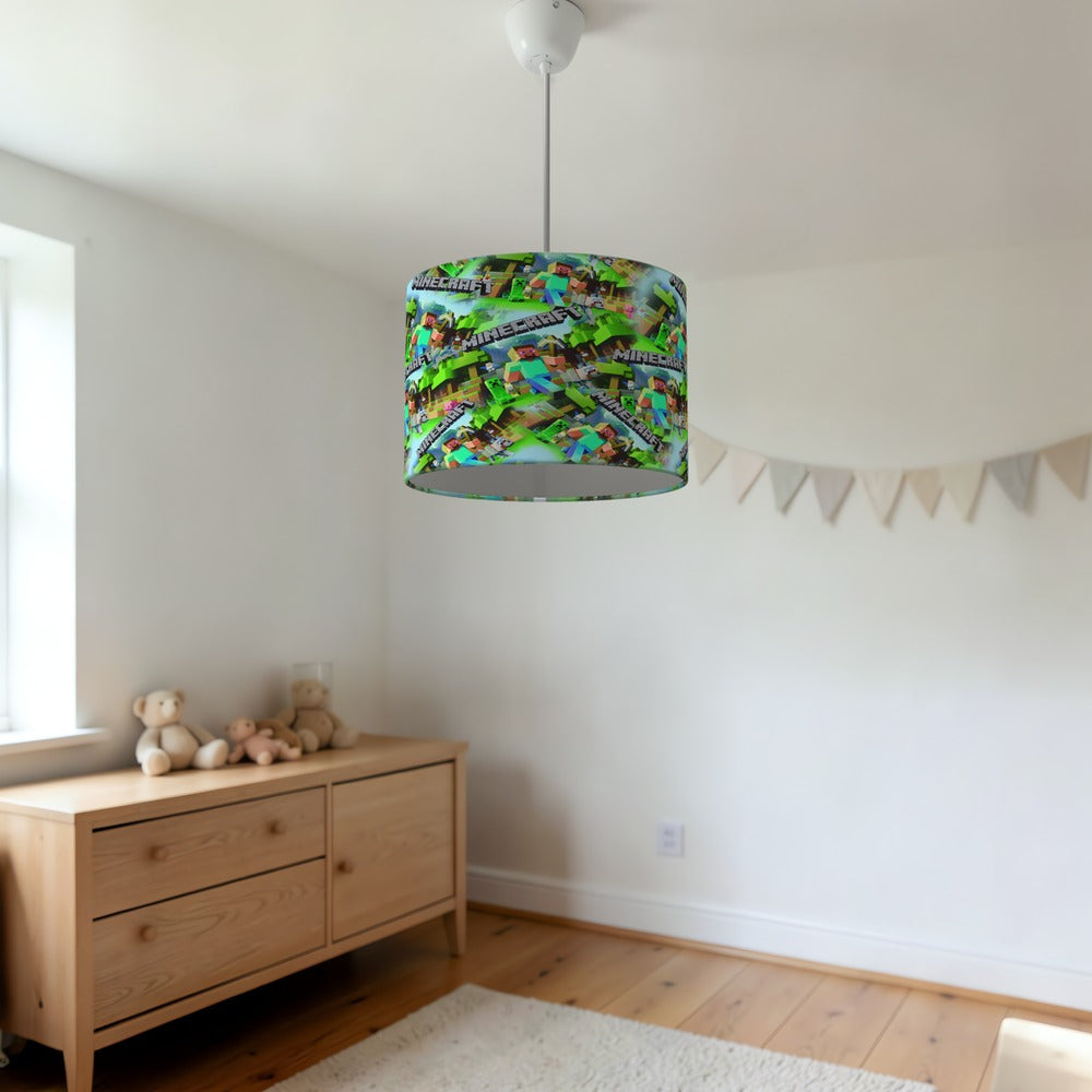 Pixels Mining Game lampshade