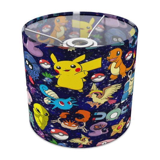 Colourful Pok Mon Characters lampshade - 20cm Ceiling