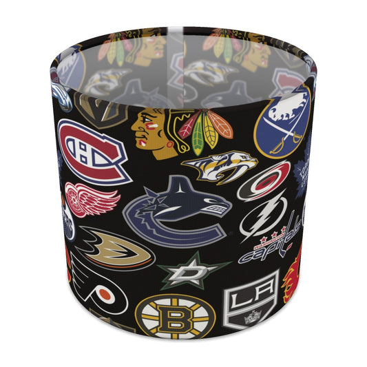 NHL Teams Logo Pattern lampshade - 20cm Table