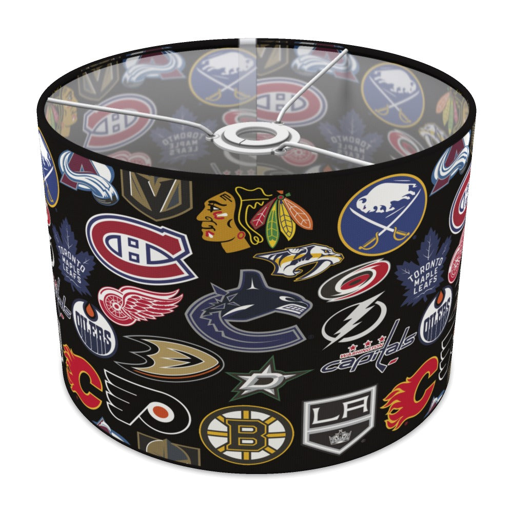 NHL Teams Logo Pattern lampshade - 30cm Ceiling