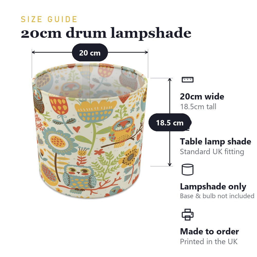 Owl lampshade