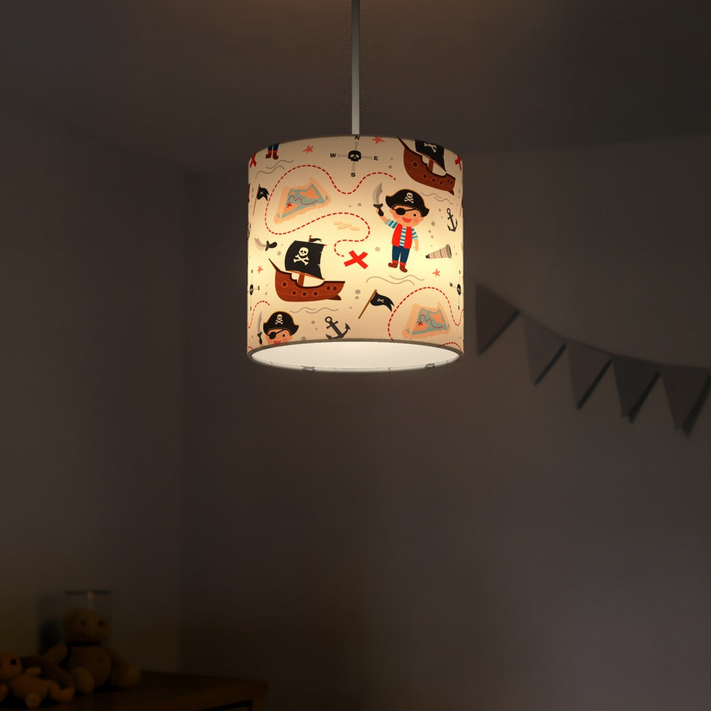 Pirate Adventure lampshade