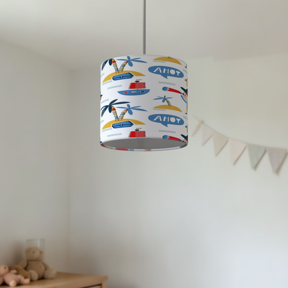 Pirate Adventure lampshade