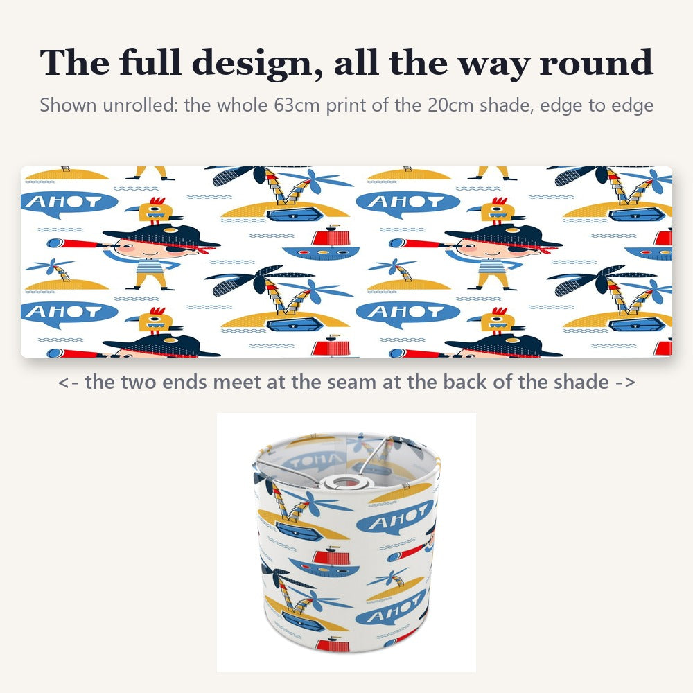 Pirate Adventure lampshade
