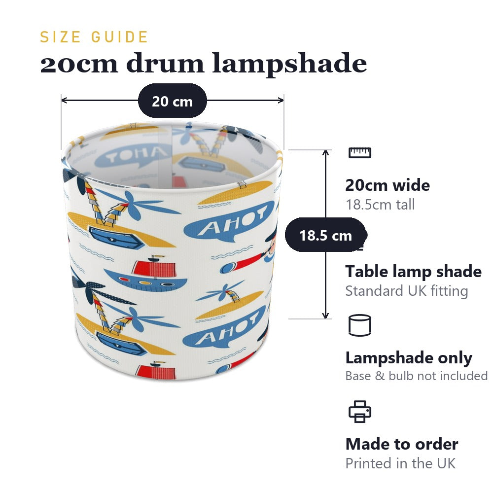 Pirate Adventure lampshade
