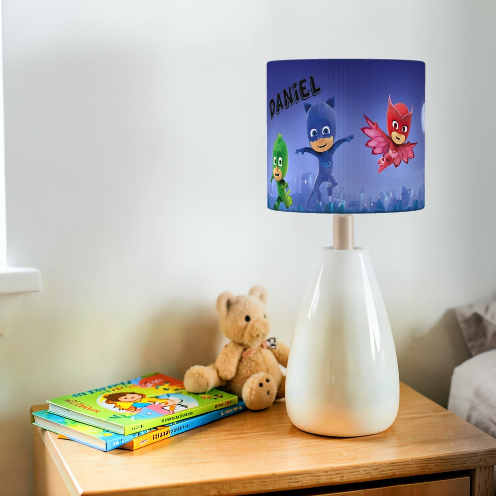 Cartoon Superhero Theme lampshade
