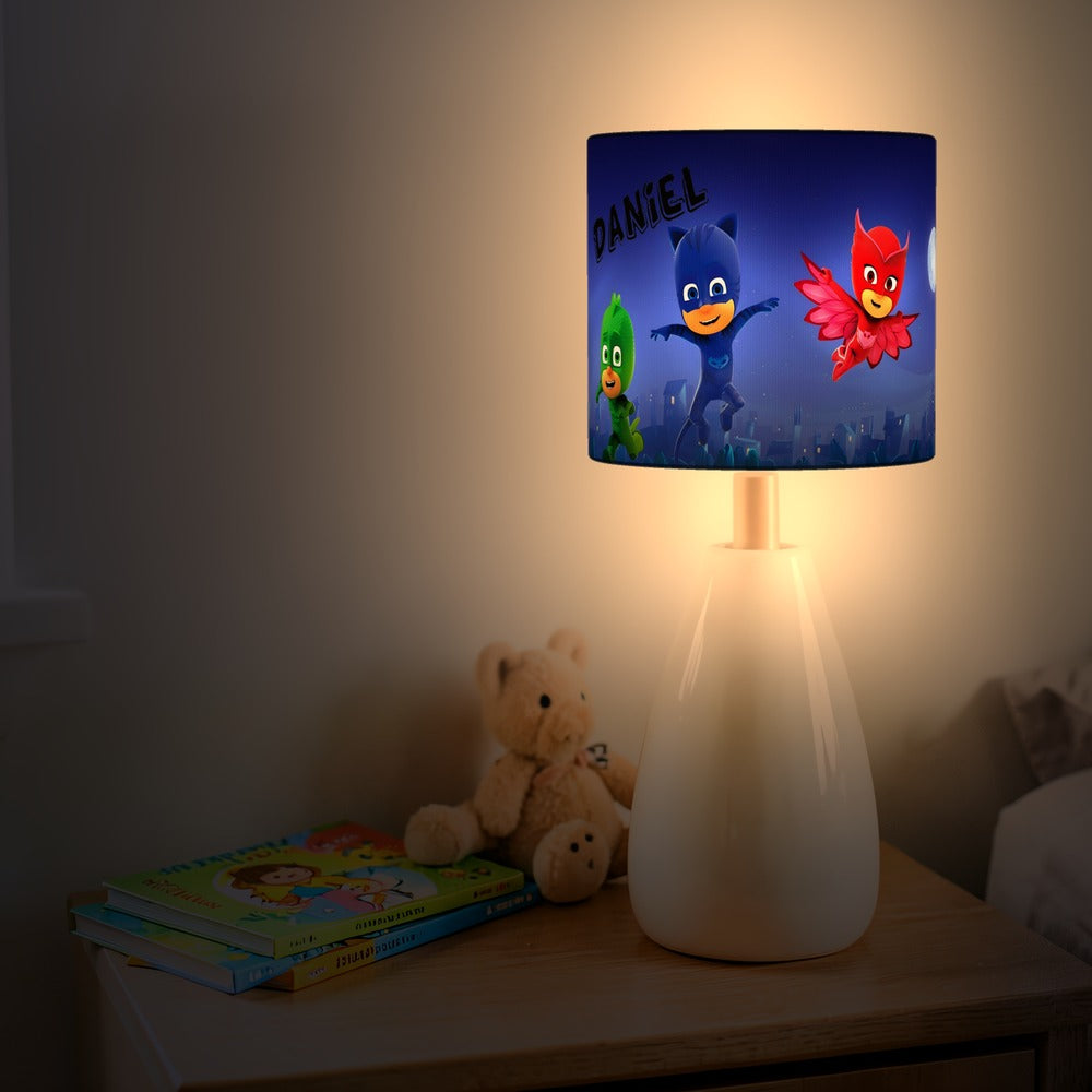 Cartoon Superhero Theme lampshade