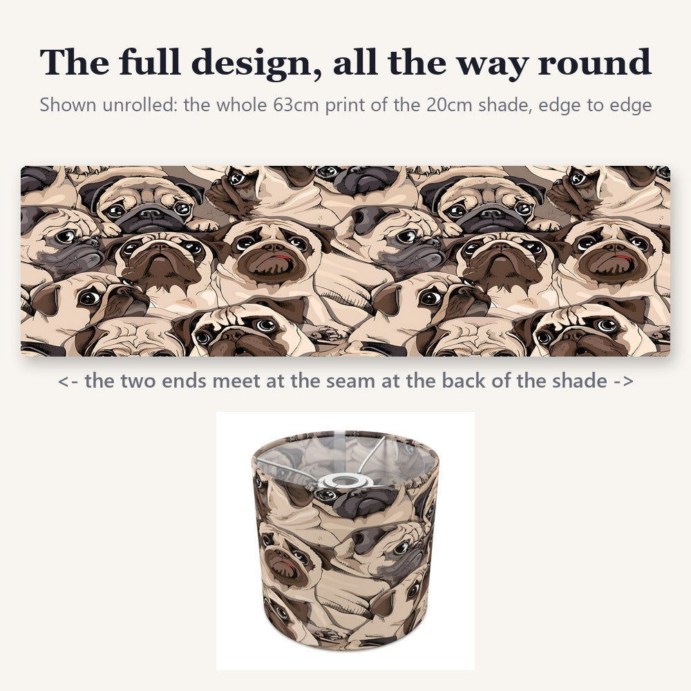 Dogs lampshade