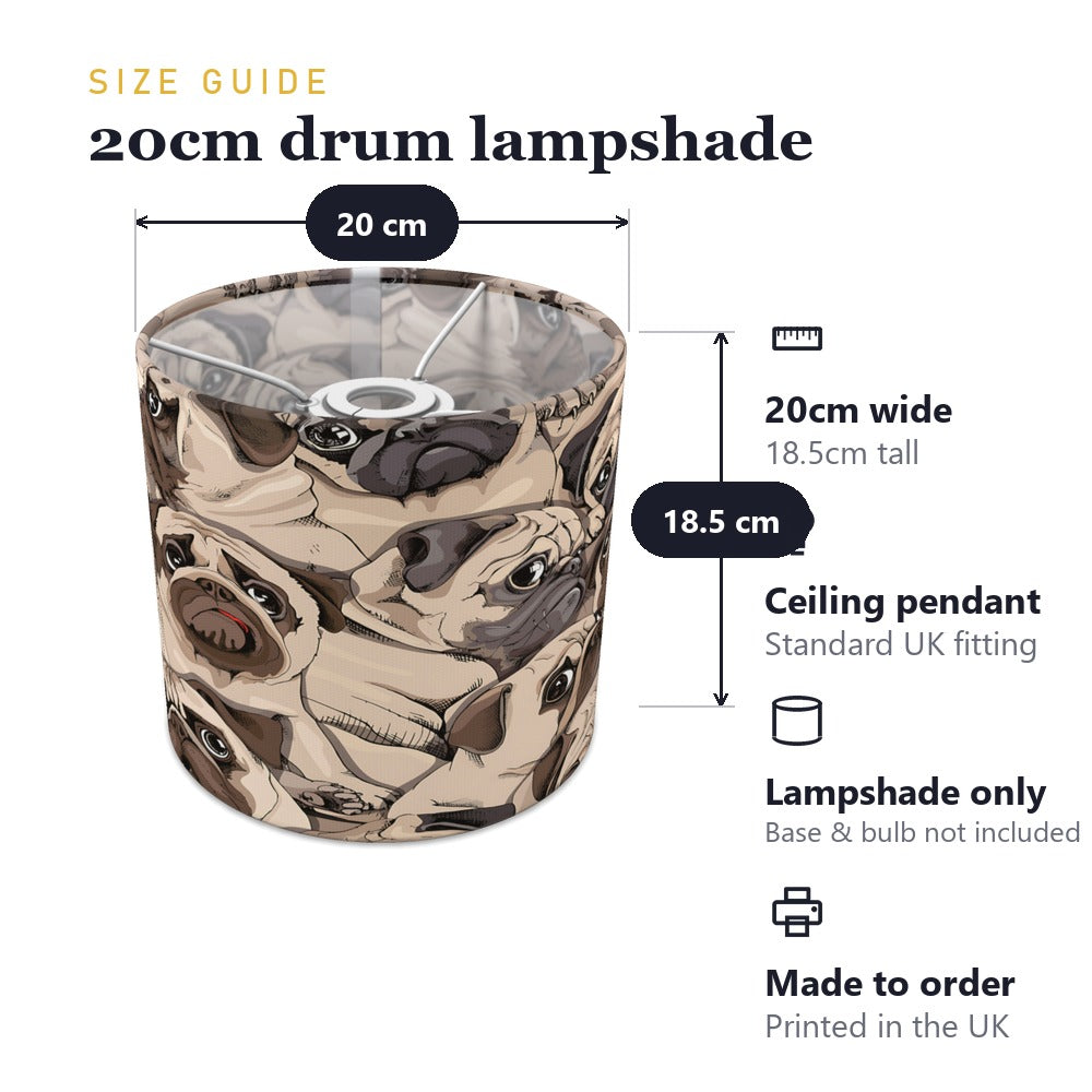 Dogs lampshade