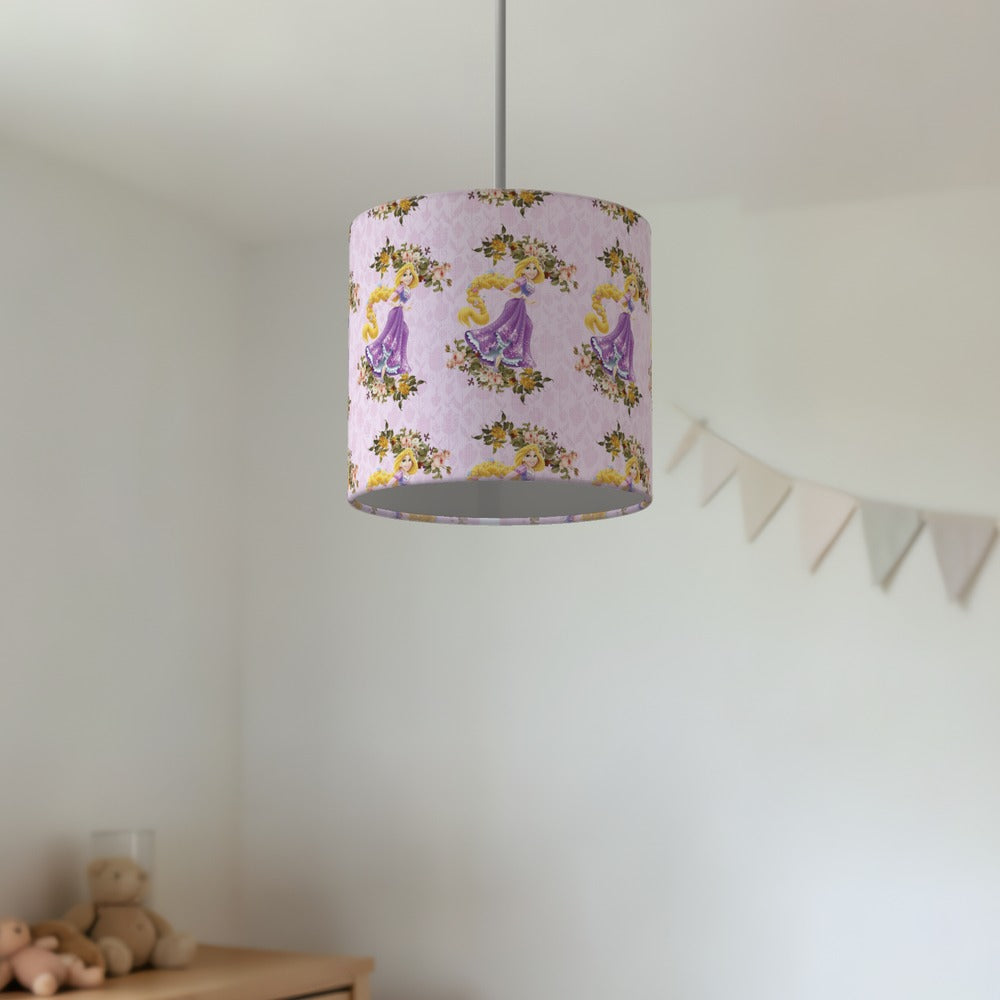 Princess Rapunzel Floral lampshade