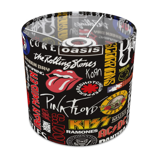 Retro Rock Band Theme lampshade - 20cm Ceiling