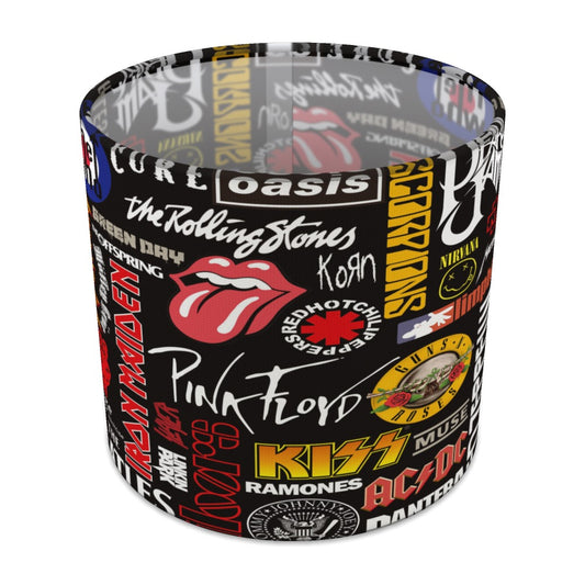 Retro Rock Band Theme lampshade - 20cm Table