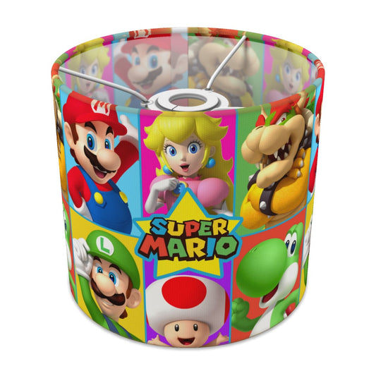 Colorful Italian Plumber Character lampshade - 20cm Ceiling