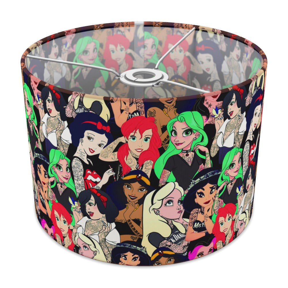 Tattooed Princess Pattern lampshade - 30cm Ceiling