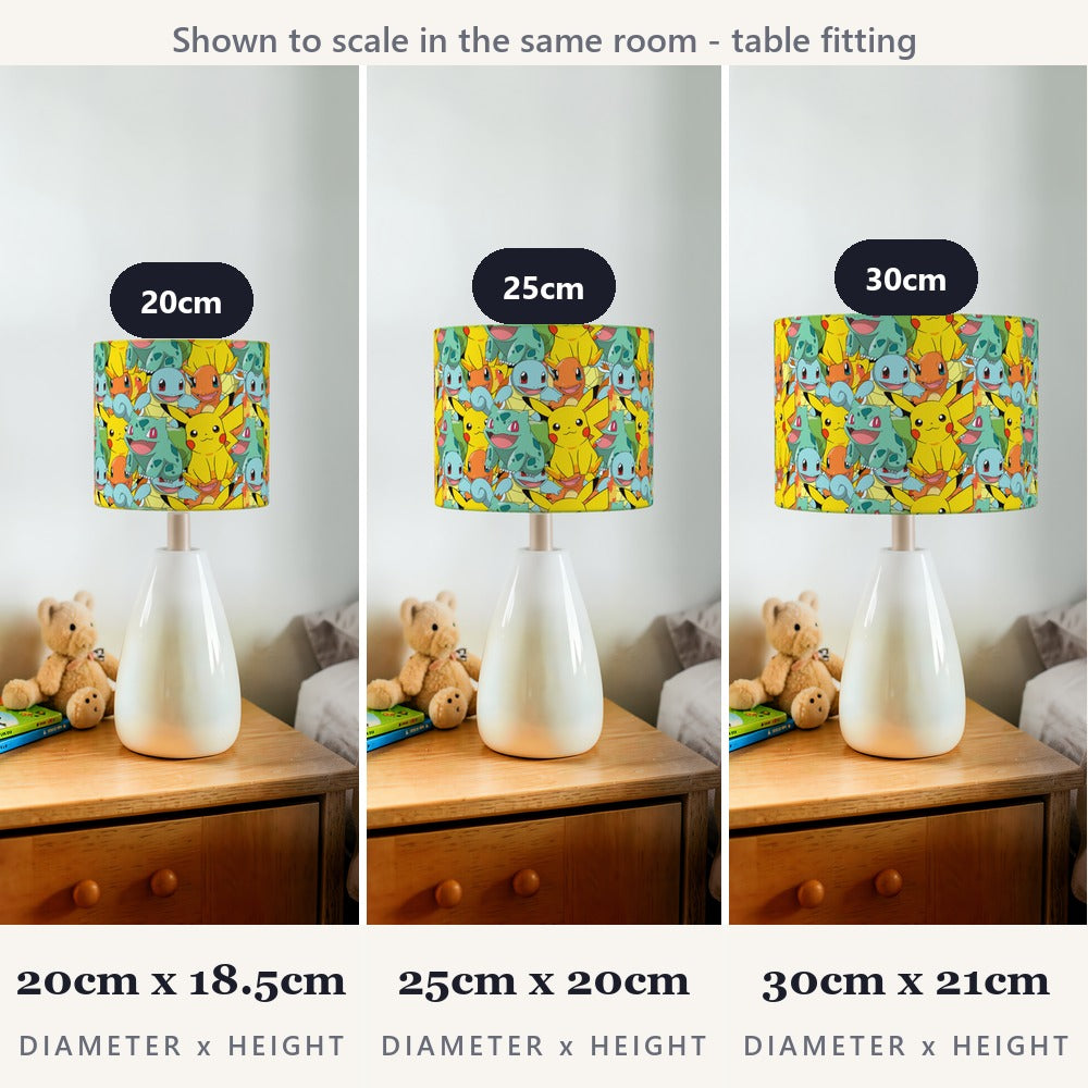 Colorful Animated Figure lampshade