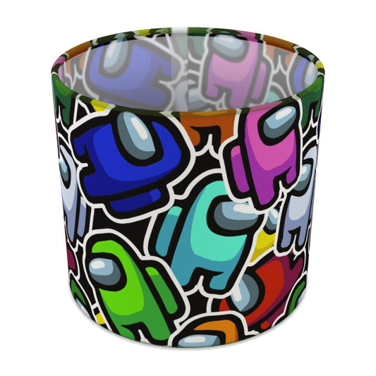 Colorful Space-themed lampshade - 20cm Table