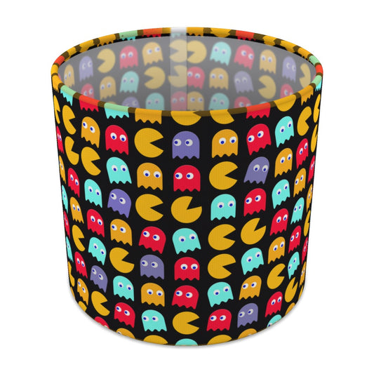 Retro Arcade Ghost Pattern lampshade - 20cm Table