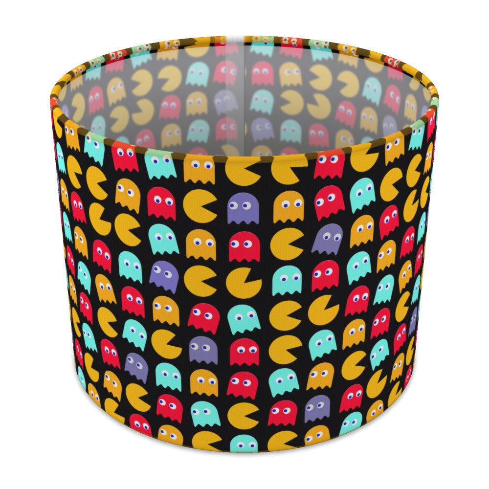 Retro Arcade Ghost Pattern lampshade - 25cm Table
