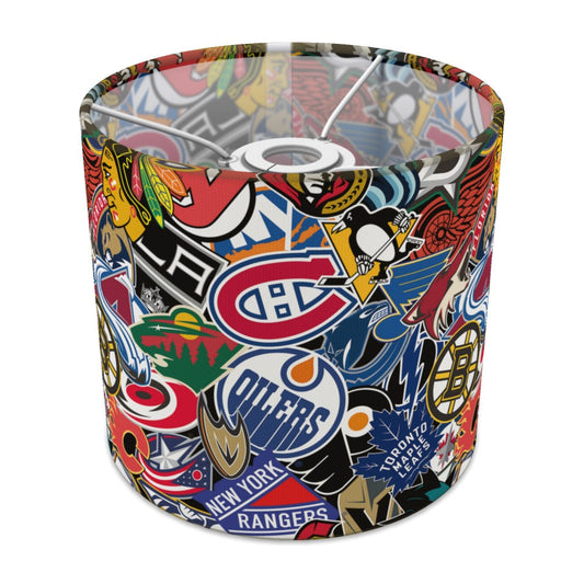 NHL Team Logo Pattern lampshade - 20cm Ceiling