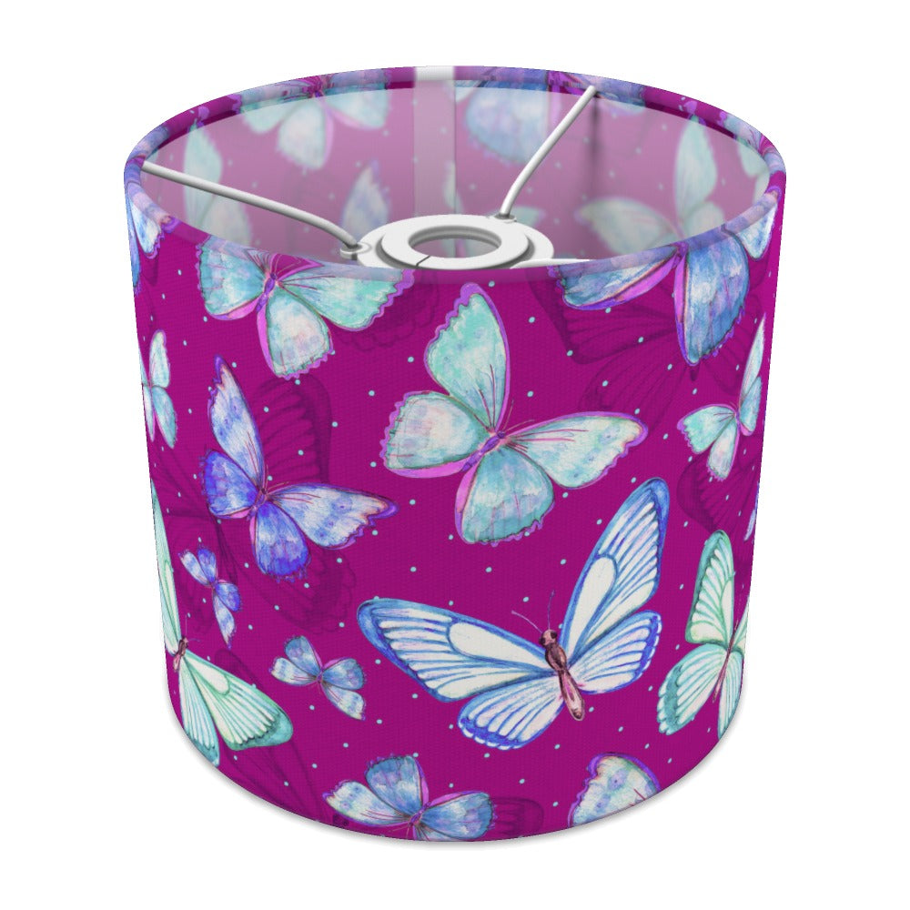Purple Butterfly Pattern lampshade - 20cm Ceiling