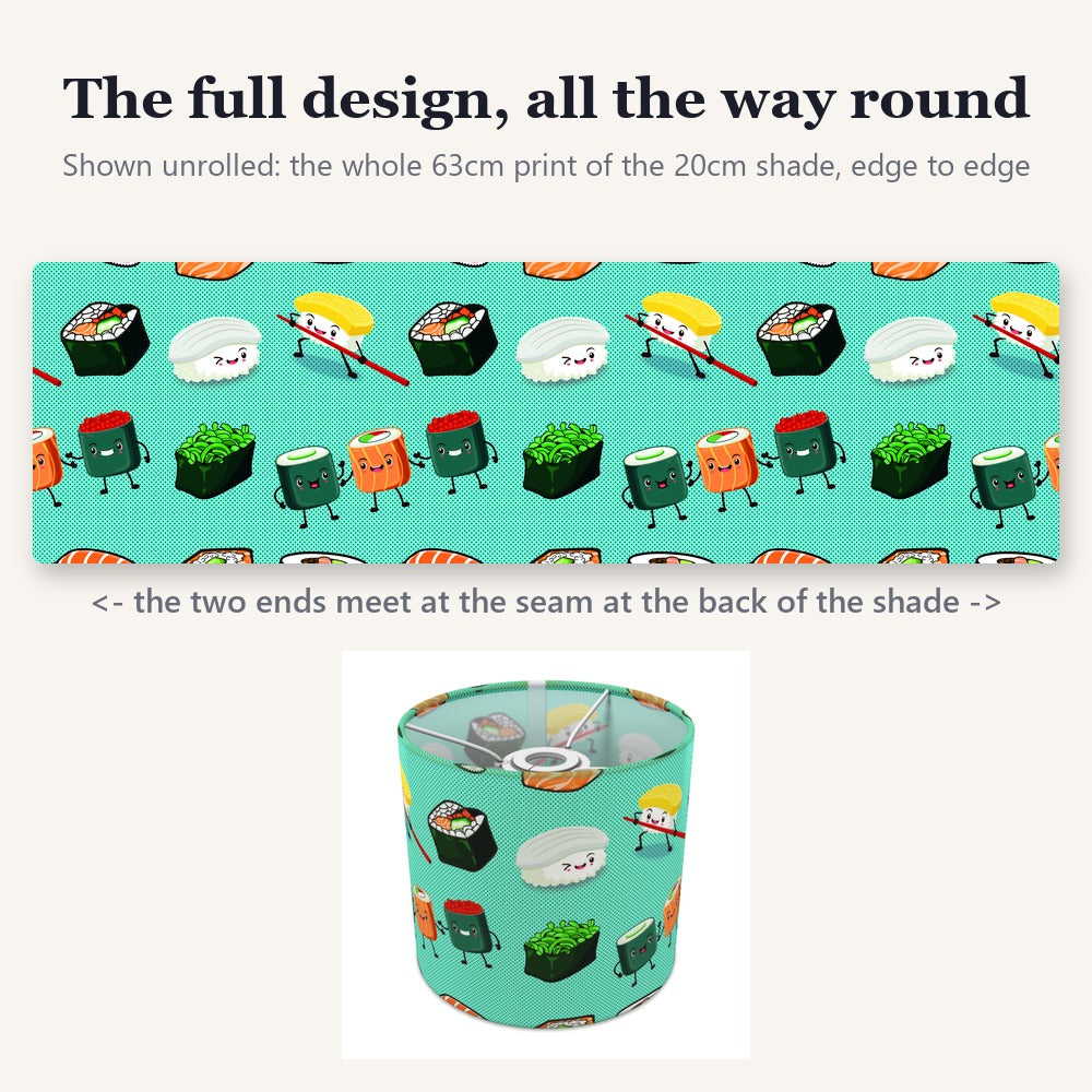 Cute Sushi Cartoon lampshade