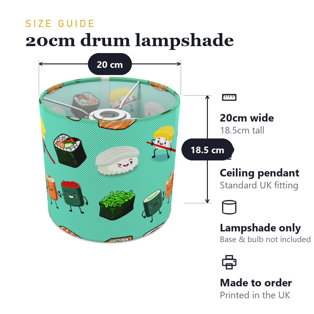 Cute Sushi Cartoon lampshade