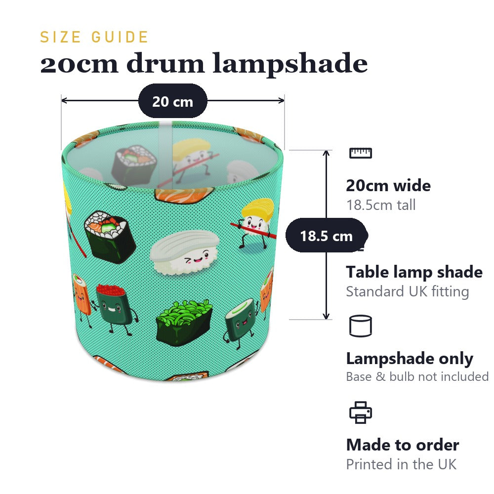 Cute Sushi Cartoon lampshade