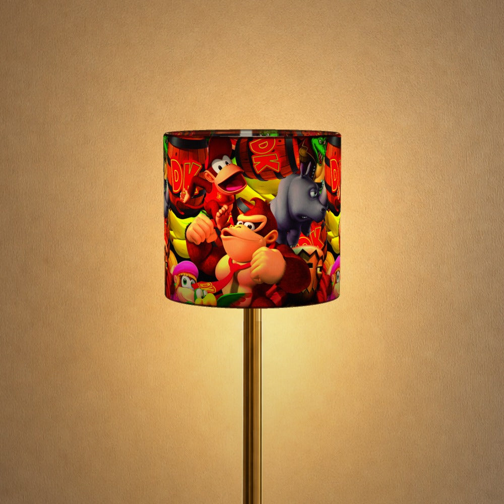 Donkey Kong Characters Bright Design lampshade