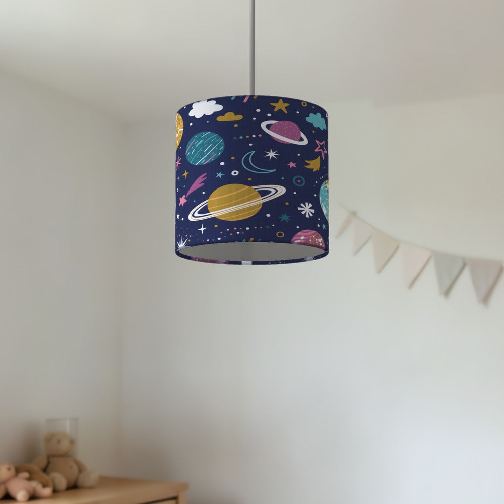 Cosmic Space Adventure lampshade