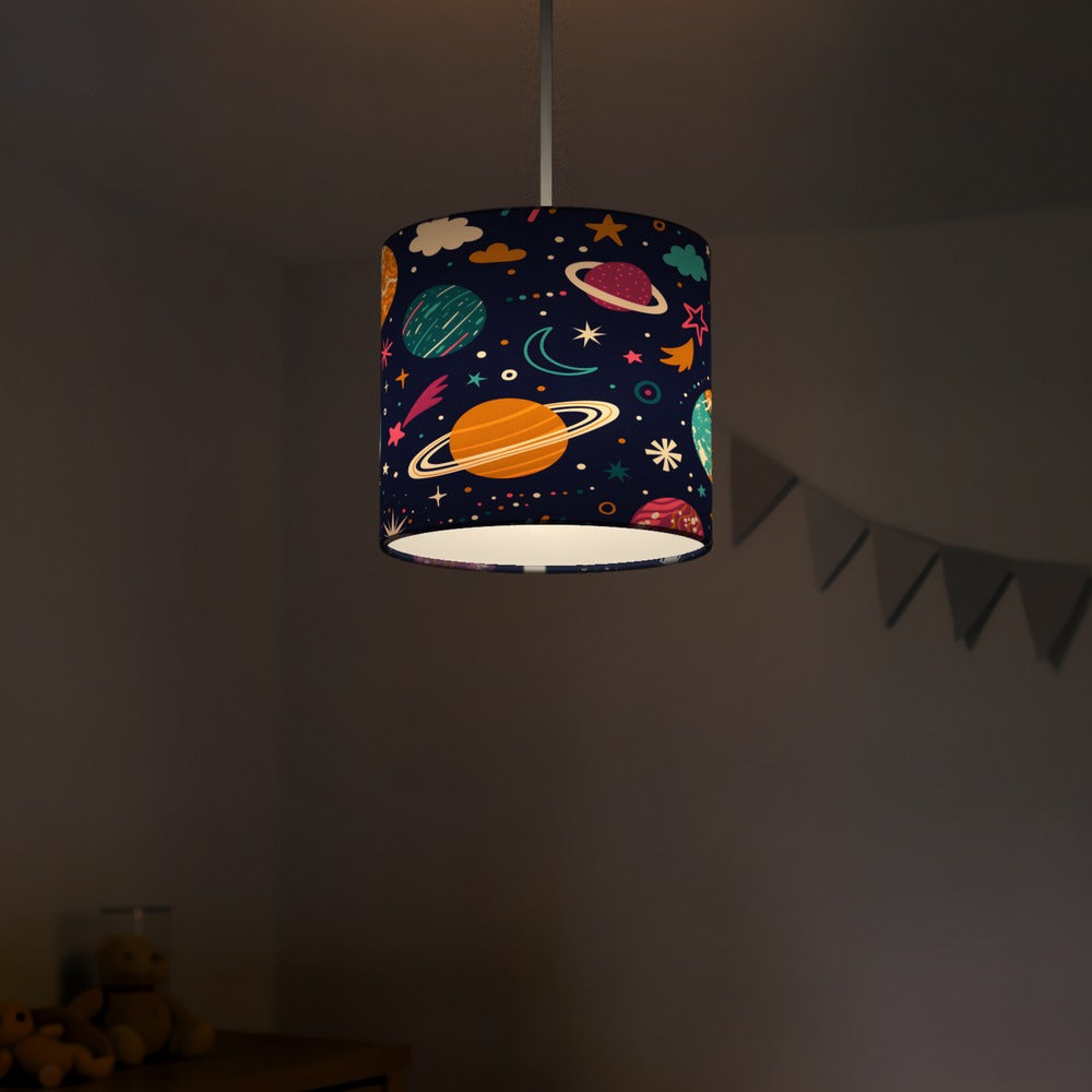 Cosmic Space Adventure lampshade