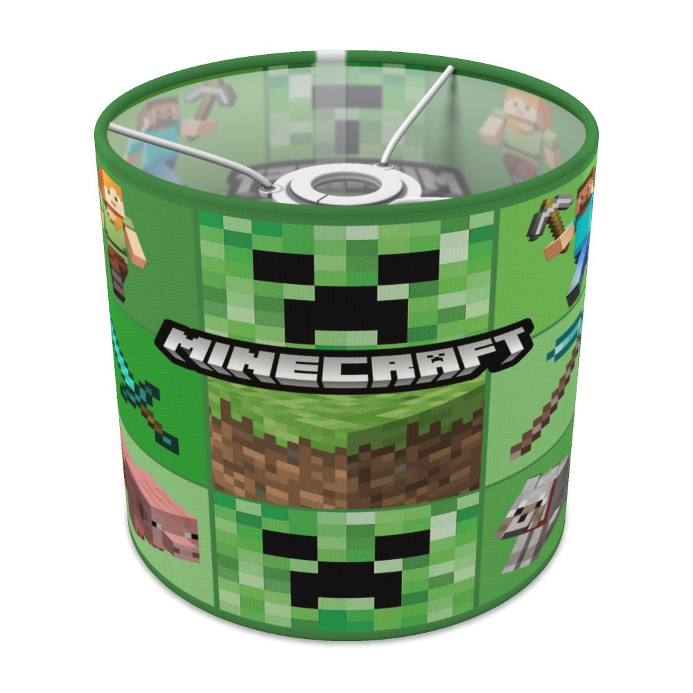 Pixels Mining Game Character Collage lampshade - 20cm Ceiling