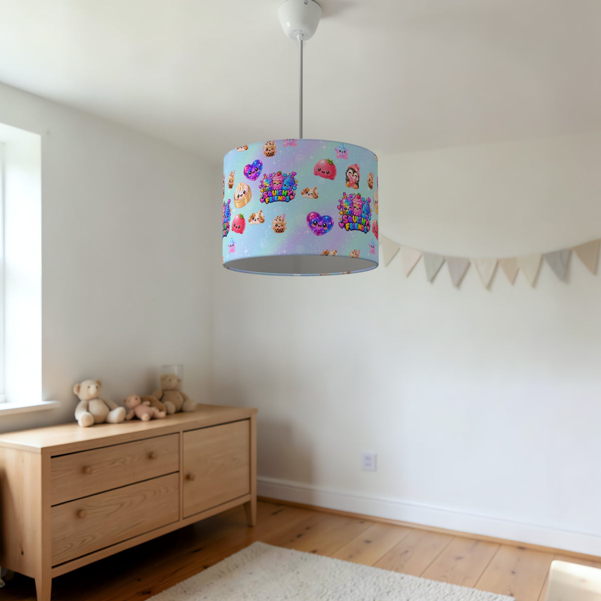 Squishy Friends lampshade - 20cm x 18.5cm Ceiling - photo 3