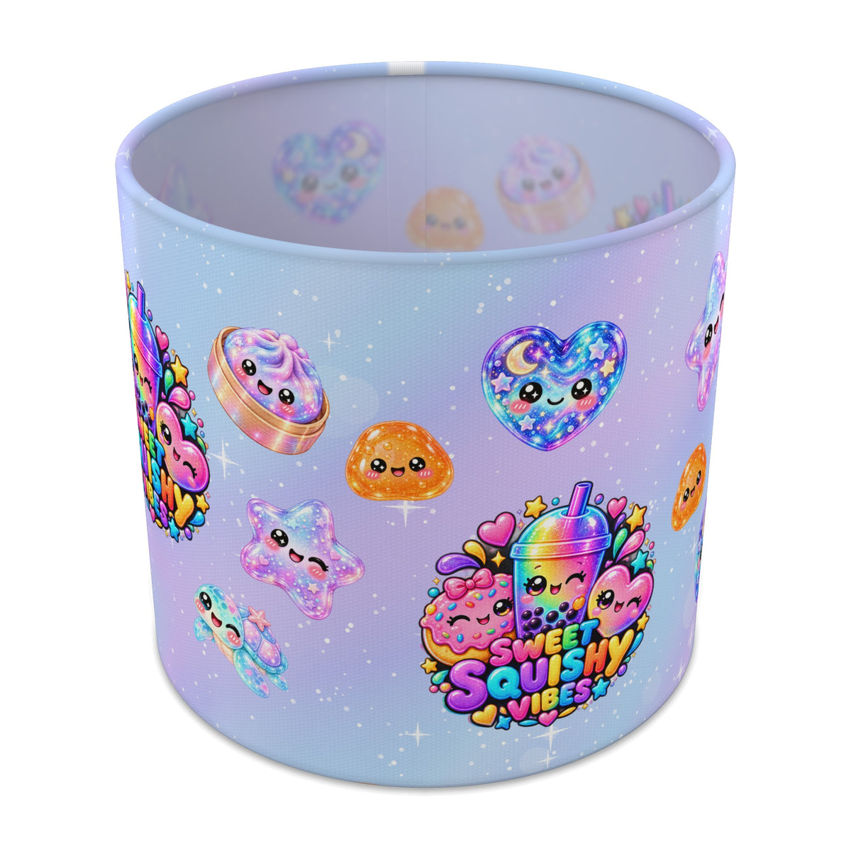 Sweet Squishy Vibes lampshade - 20cm x 18.5cm Table