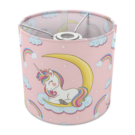 Pink Unicorn Rainbow lampshade - 20cm Ceiling