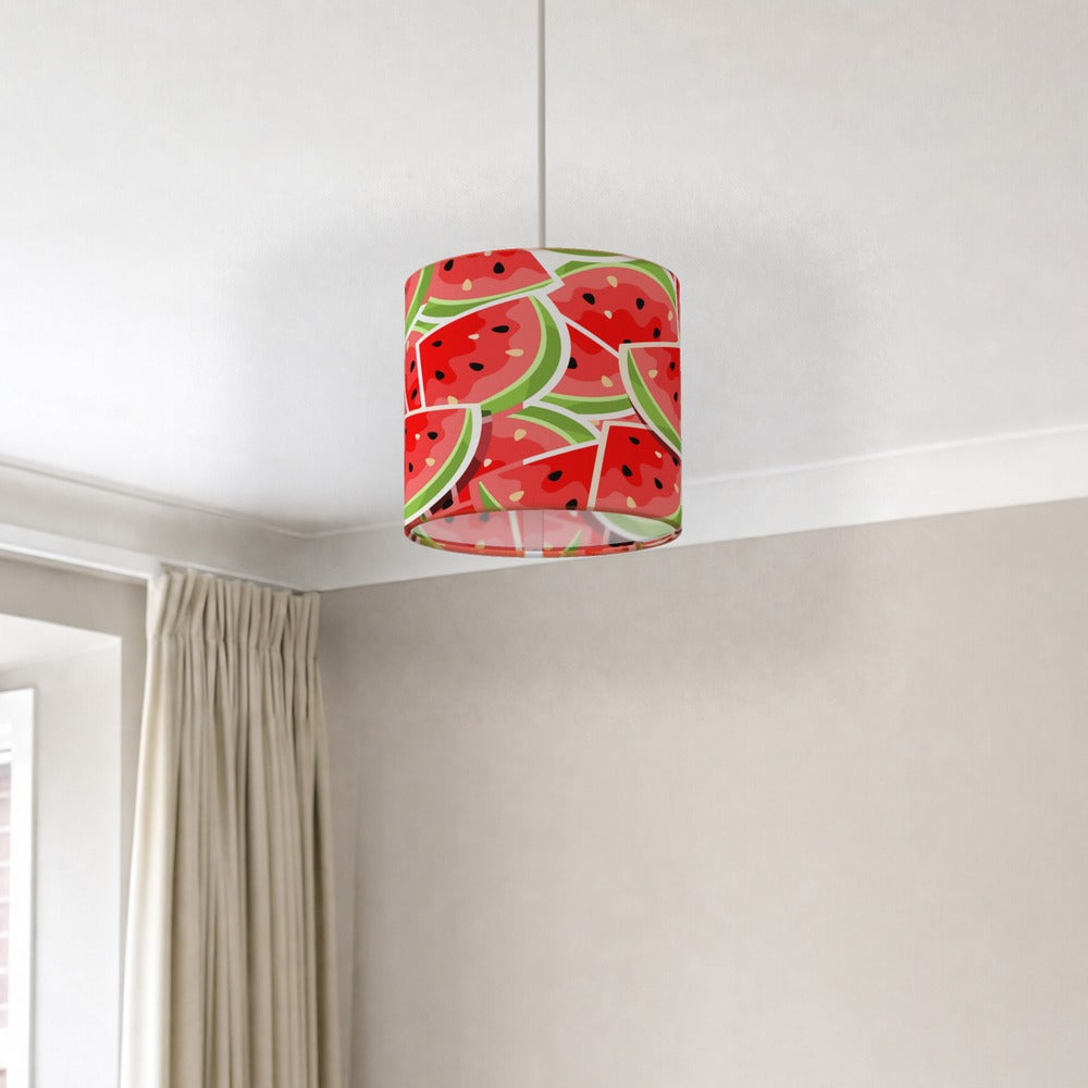 Vibrant Watermelon lampshade
