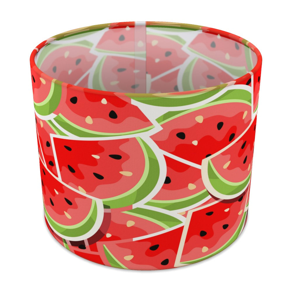 Vibrant Watermelon lampshade - 25cm Table