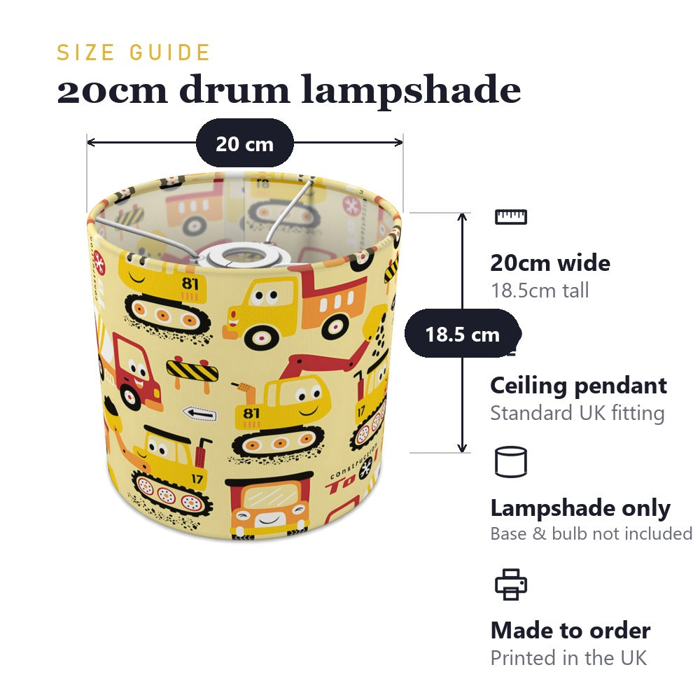 Boys lampshade