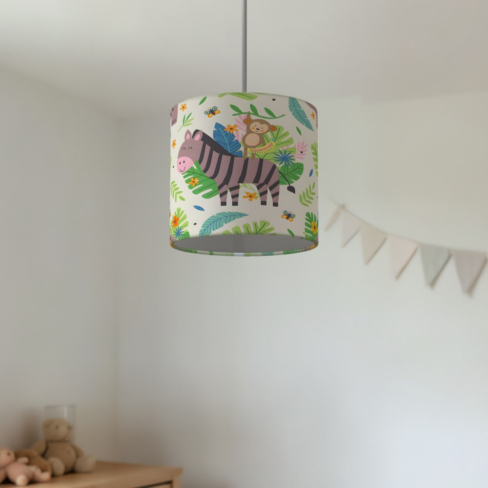 Jungle Safari Animal lampshade